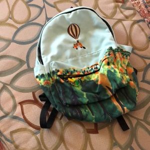 Kids Fox and Balloons Backpack